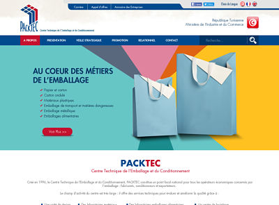 maquette PACKTEC