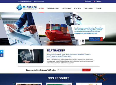 maquette TEJTRADING